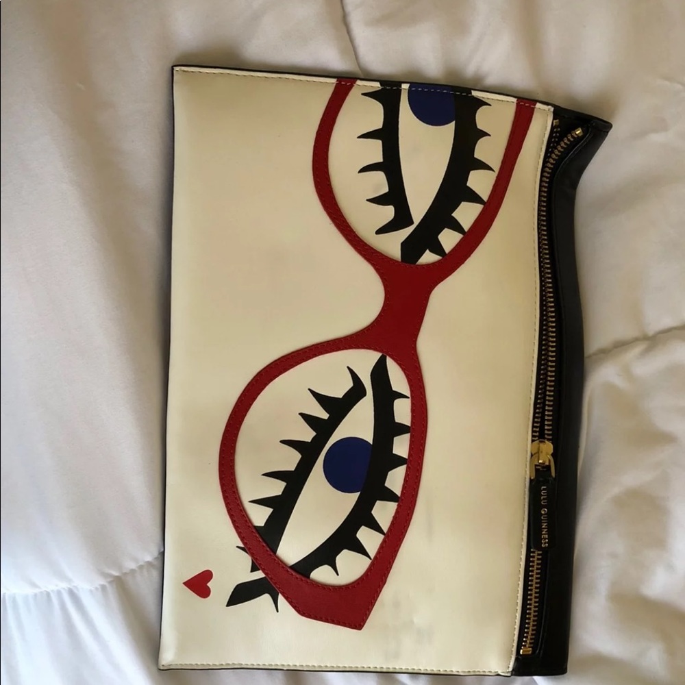 Lulu envelope clutch